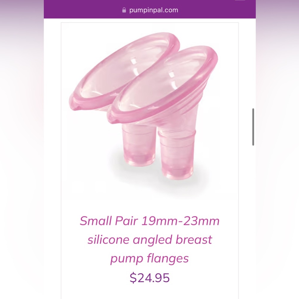 Pumpin Pals Small Silicone Flanges